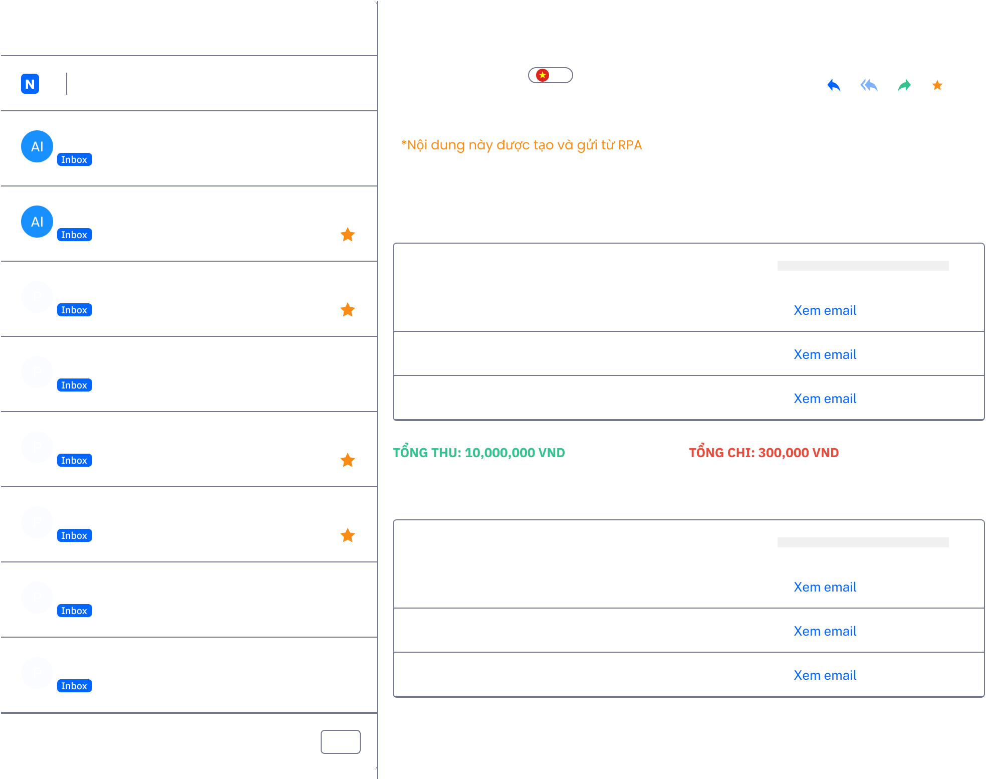 Email Báo Cáo Công Việc Hàng Ngày